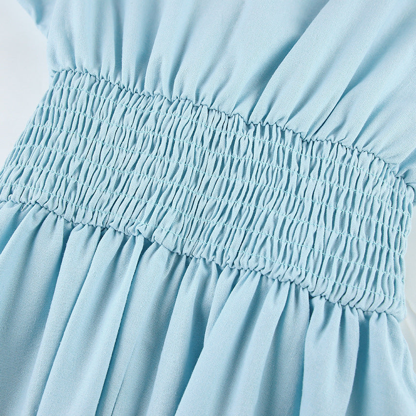 Sky Midi Dress Blue