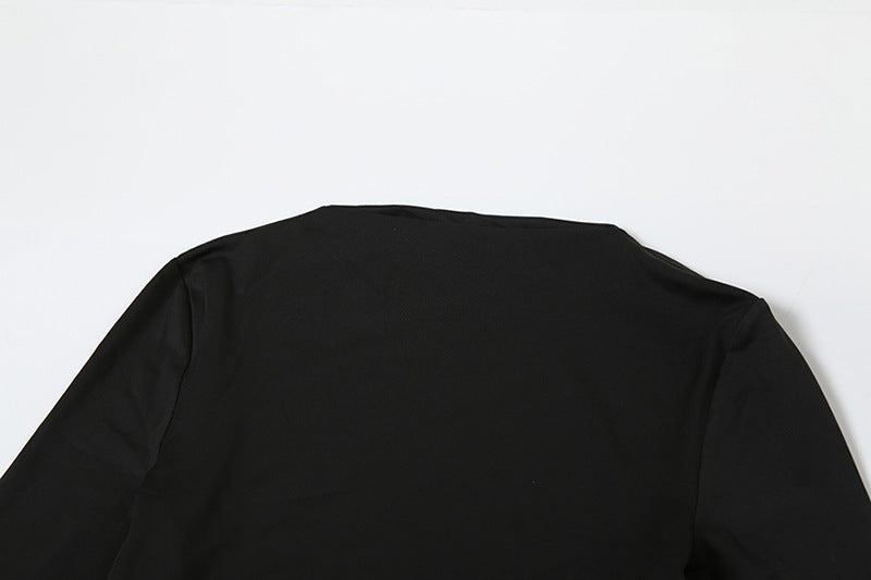 Crimson Embrace dress Black