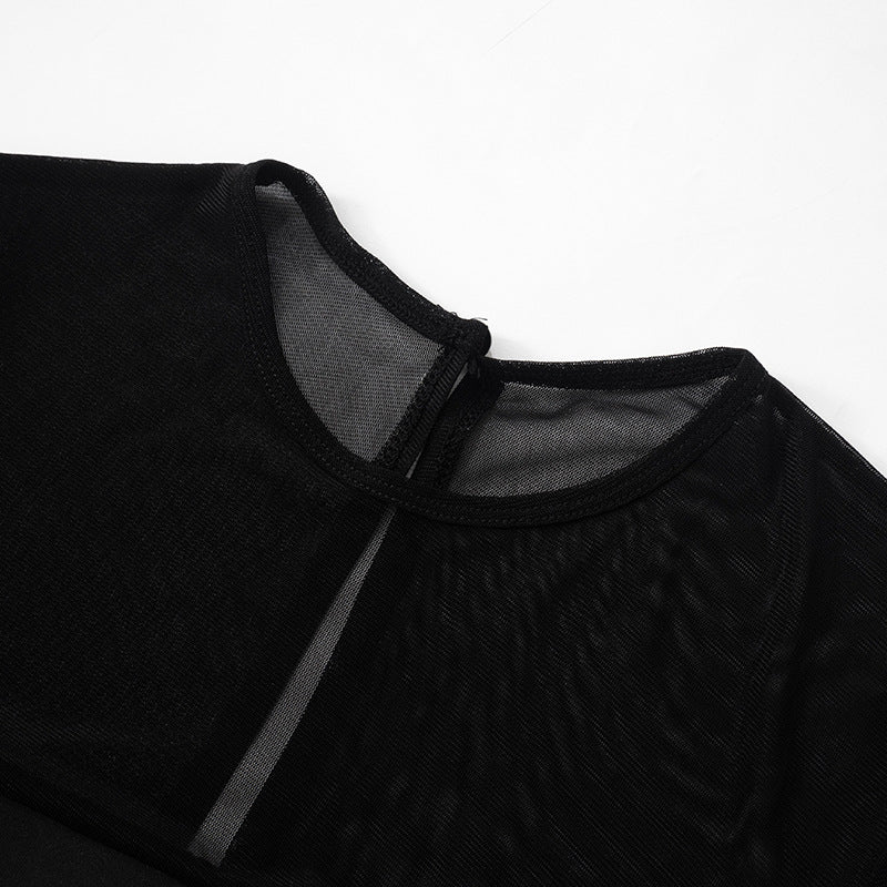 Rhythm Mini Dress Black