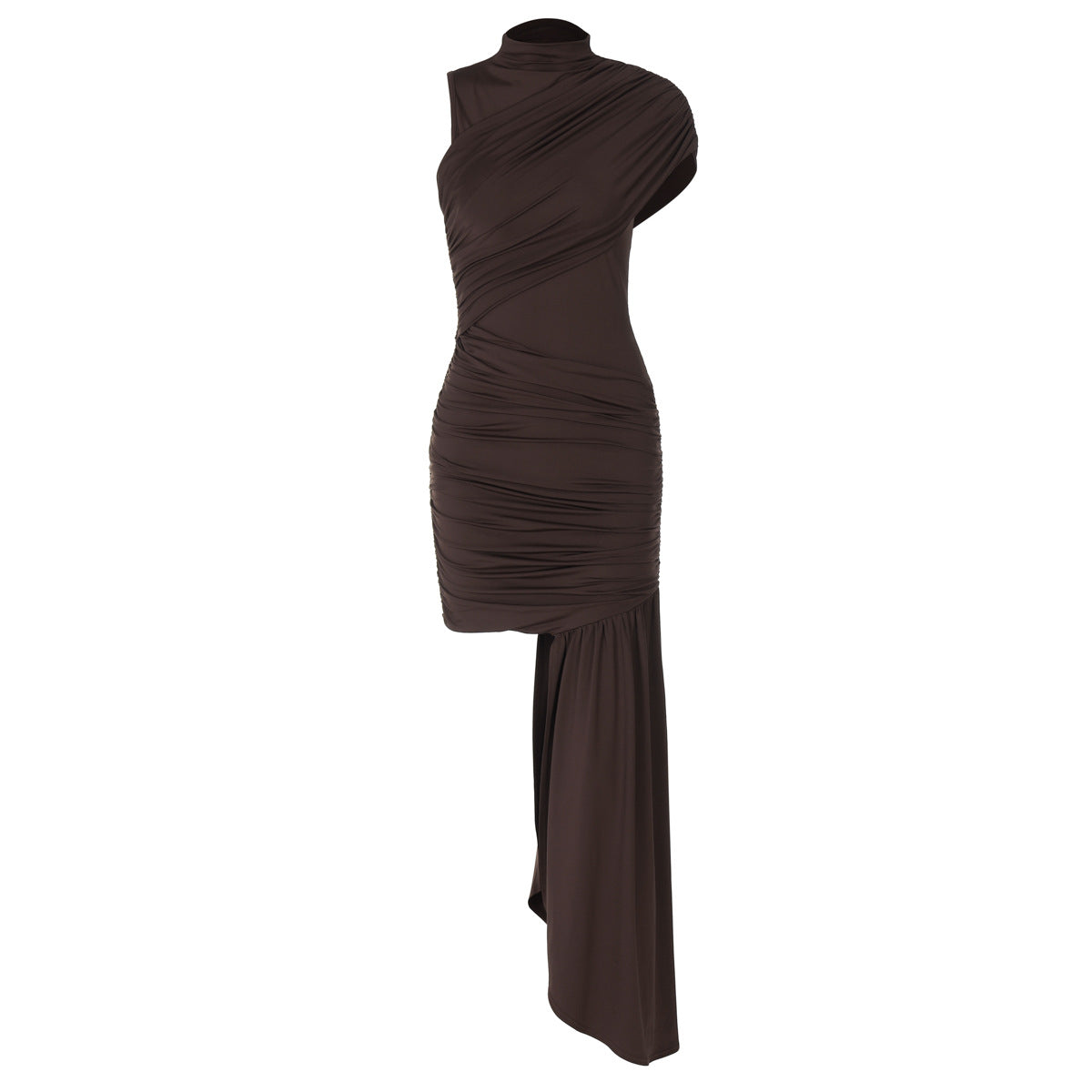 Gema Mini Dress Brown