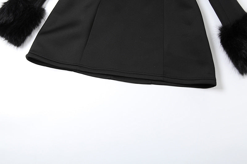 Carnival Mini Dress Black