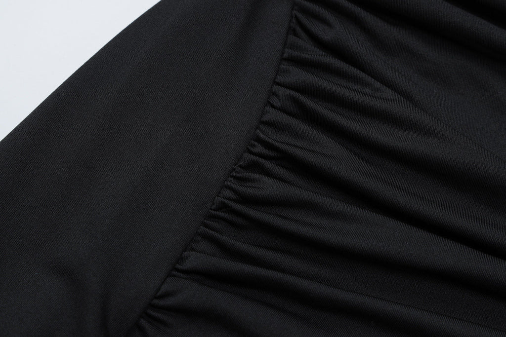 Gracing Date Bodycon Dress Black