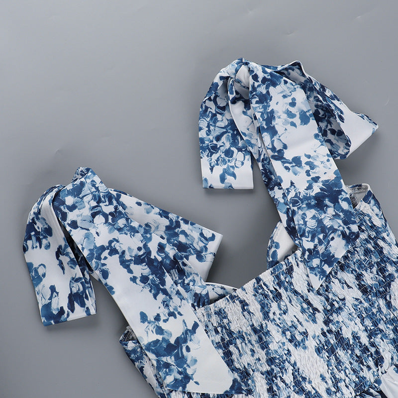 Sicily Mini Dress Blue