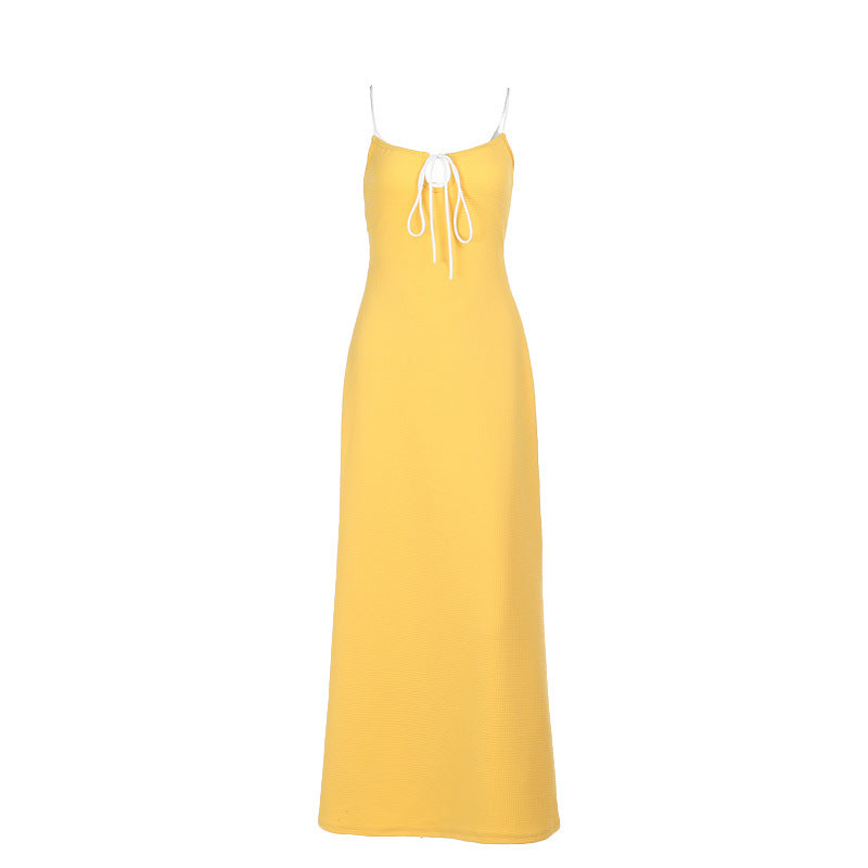 Angel Aura Maxi Dress Yellow