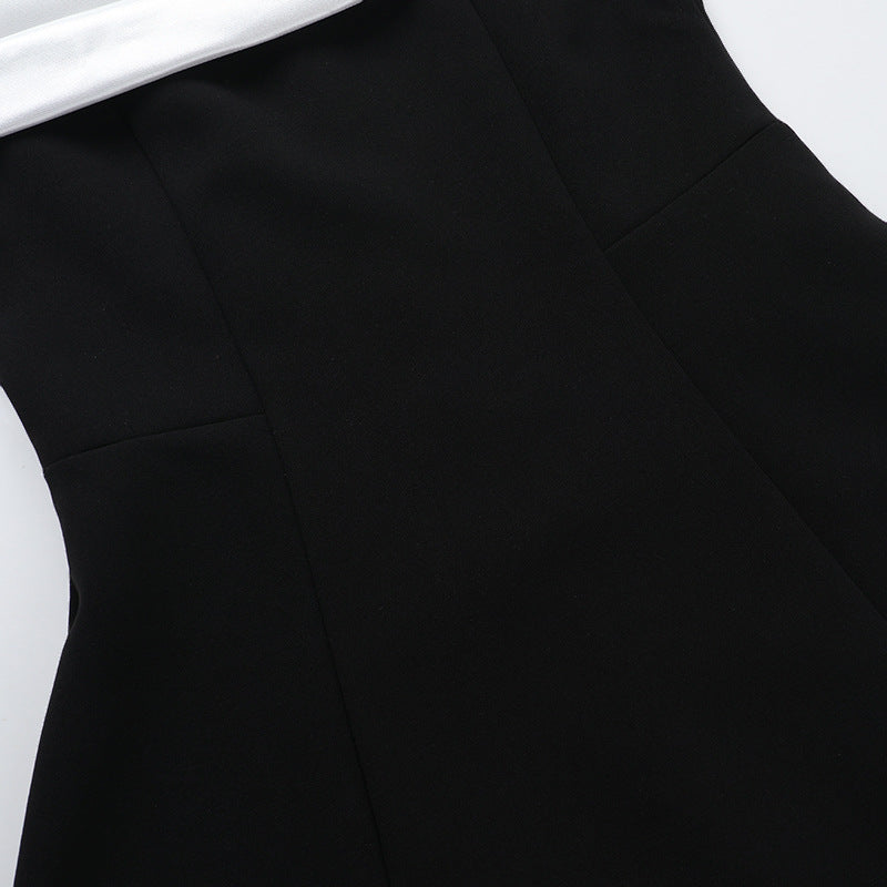 Dublin 2.0 Off Shoulder Mini dress Black