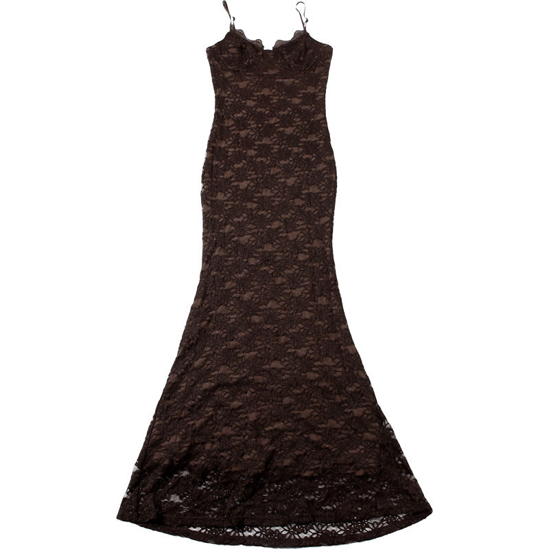 Harris Maxi Dress Brown