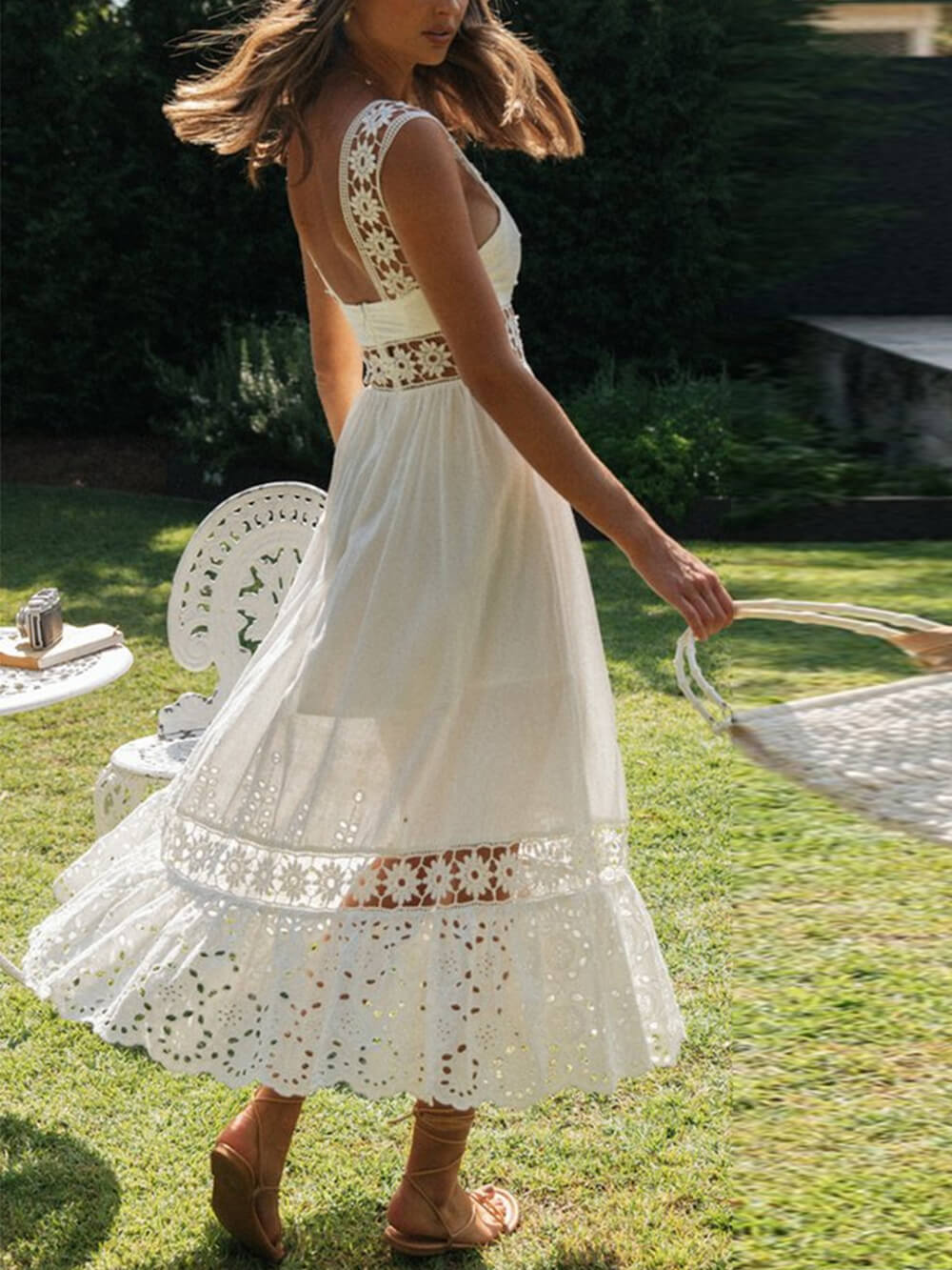 Ivy Garden Party Midi Dress