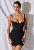 Cupid's Dream Mini Dress Black