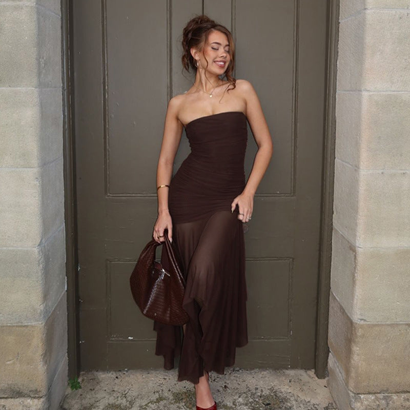 Felipe Dress Brown