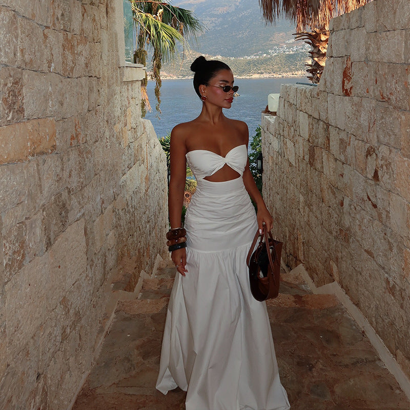 Cruz Maxi Dress White
