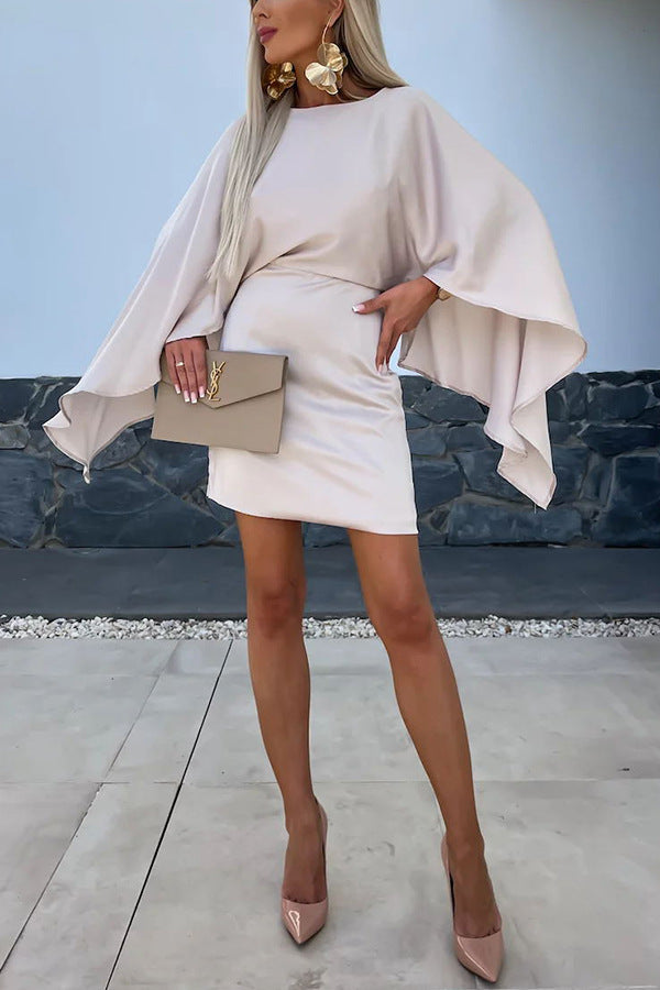 Rodrigo Mini Dress Apricot