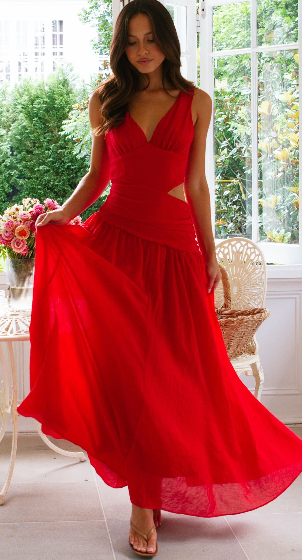 Cherry Dream Dress Red