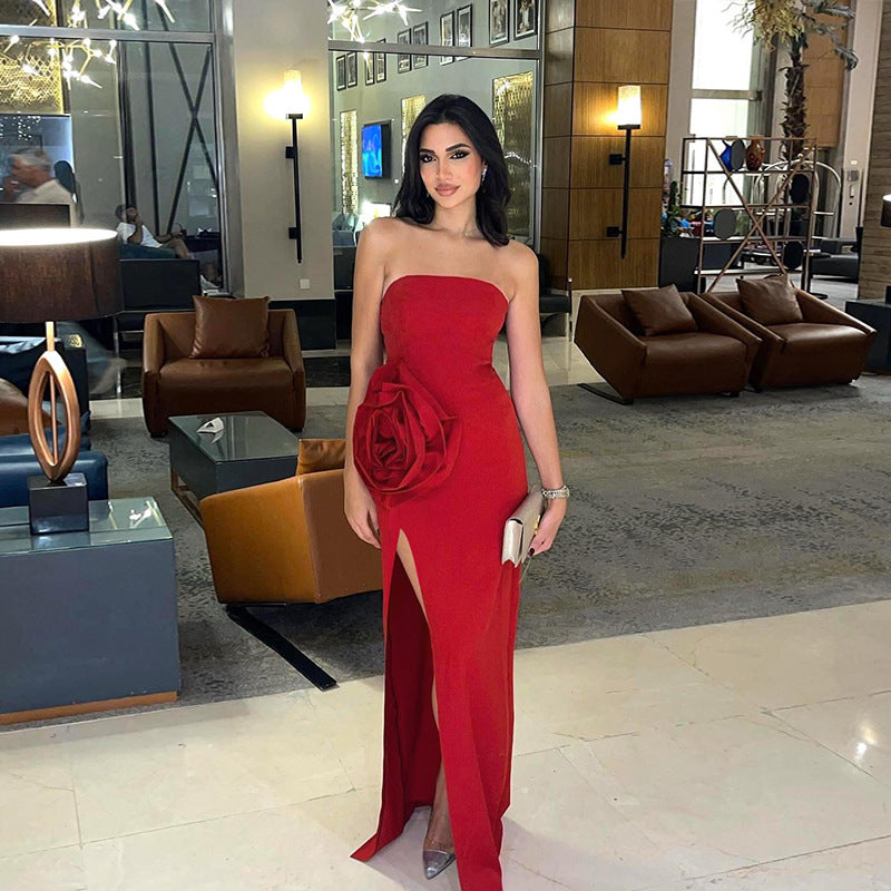 Fleming Maxi Dress Red