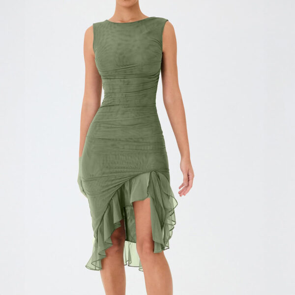 Mezuna Midi Dress Green