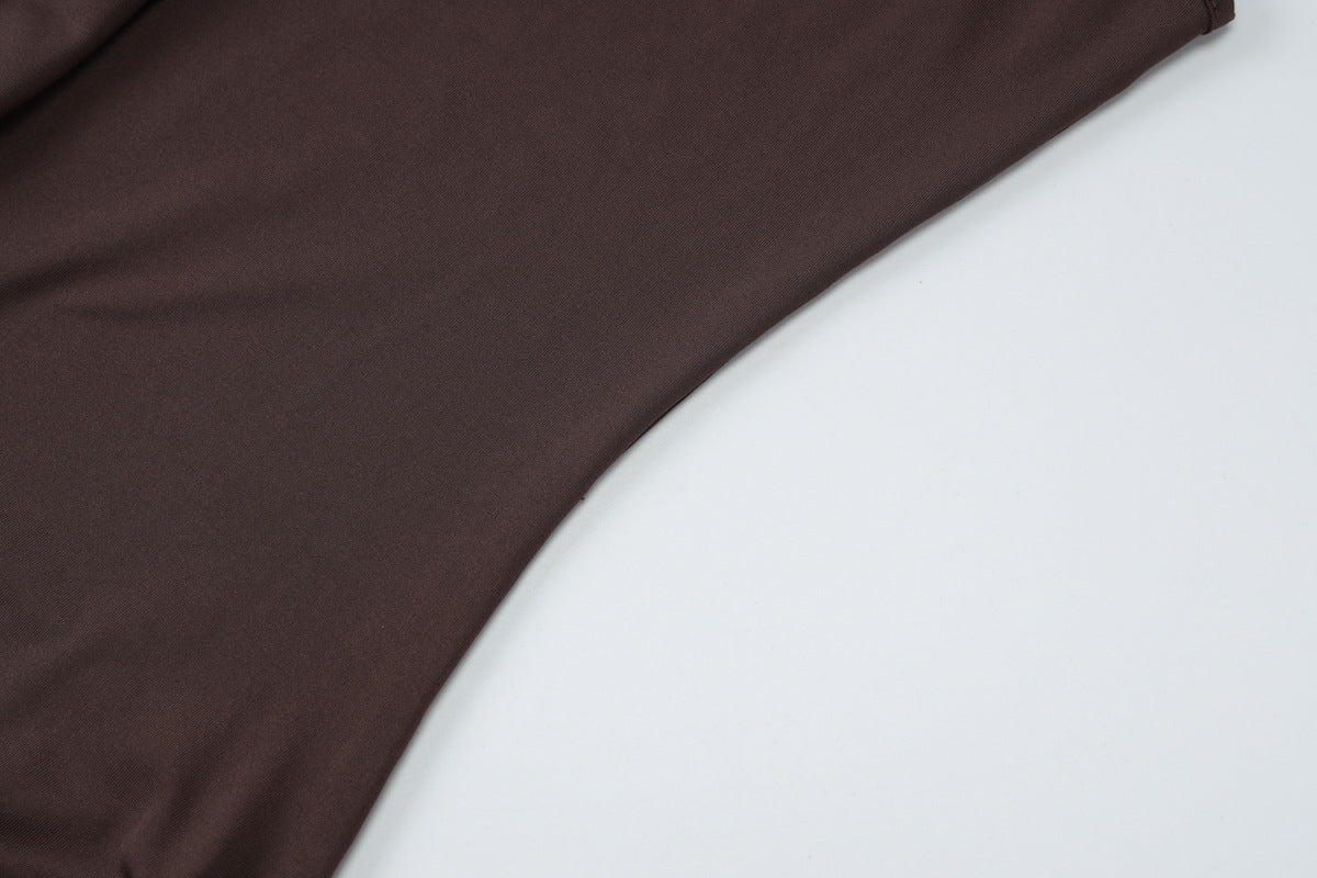 Gema Mini Dress Brown
