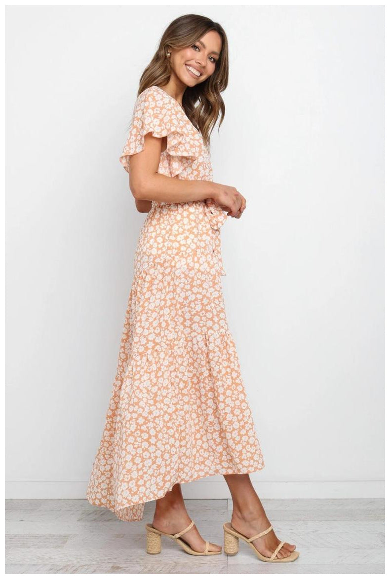 Floral Maxi Dress Marigold