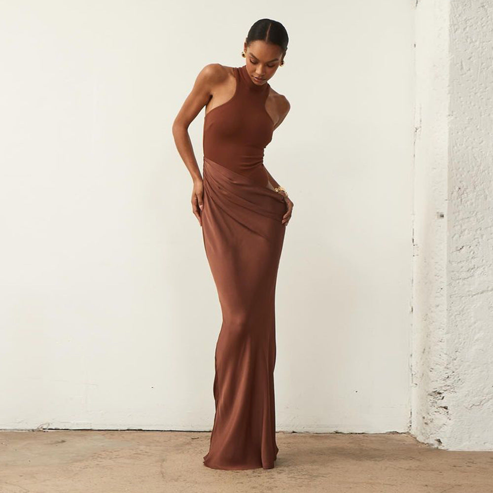 Coco Maxi Dress Brown