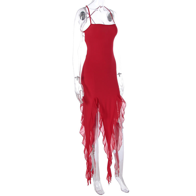 Afia Dress Red