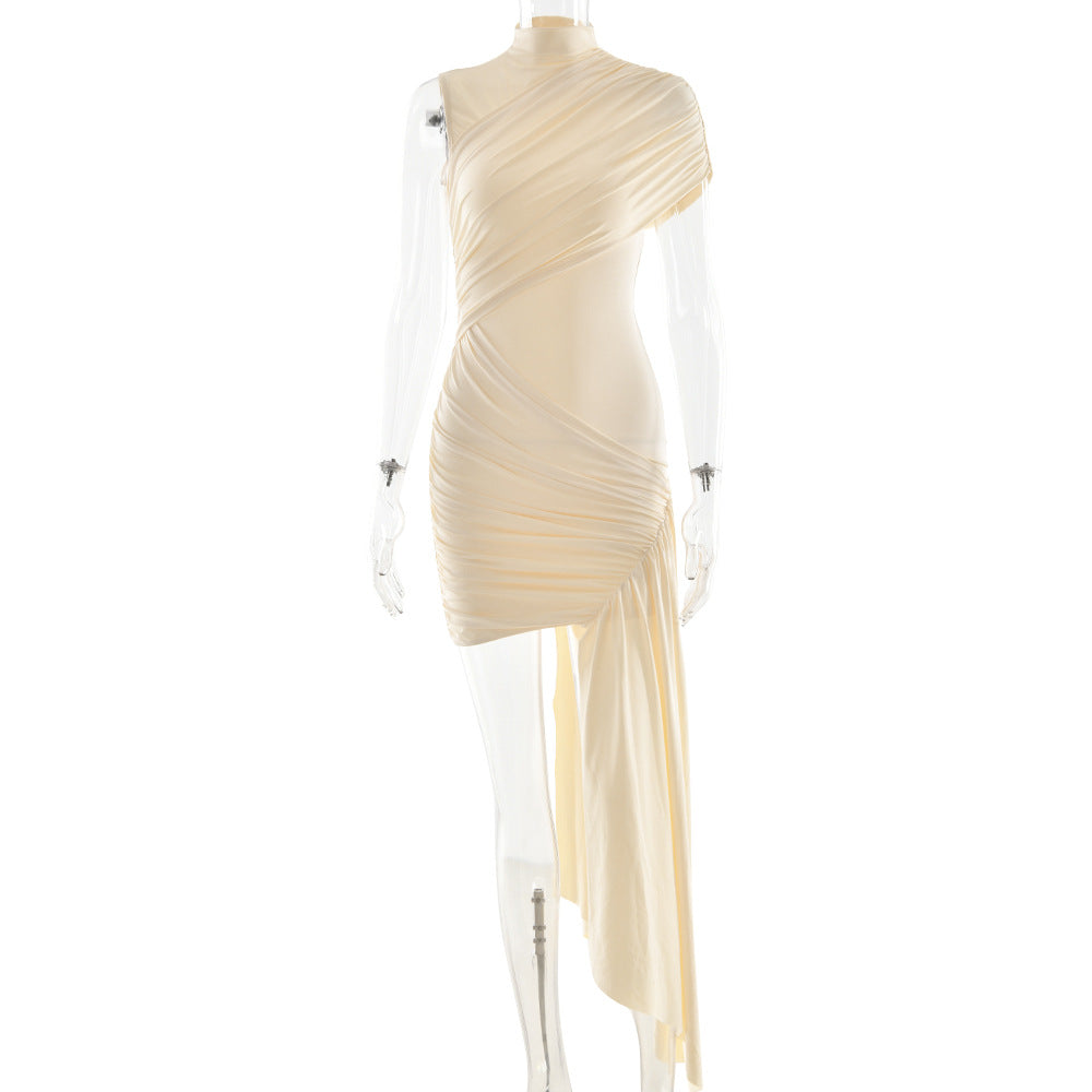 Gema Mini Dress Beige