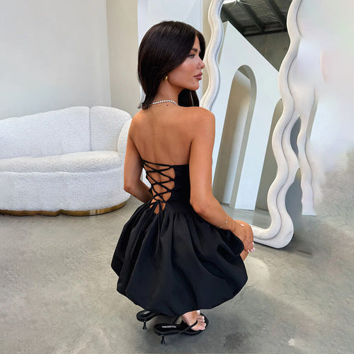 Cerdan Mini Dress Black