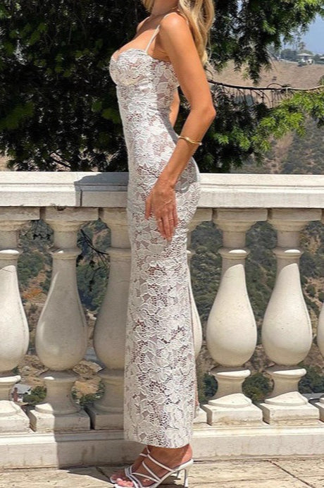 Bodycon Cami Lace Dress