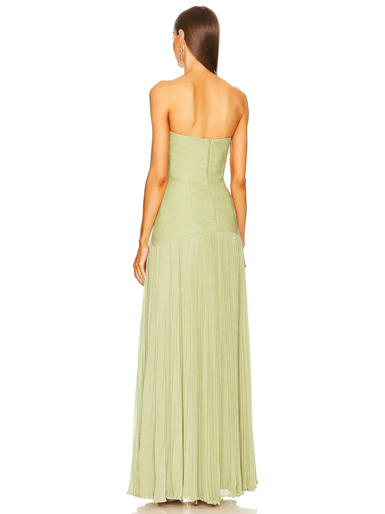 Morgane Sleeveless Drop Waist Maxi Dress