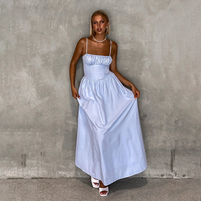 Alina Maxi Dress Light Blue