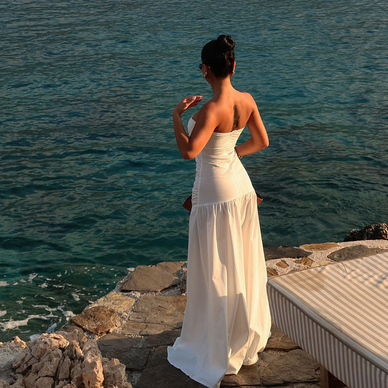 Cruz Maxi Dress White