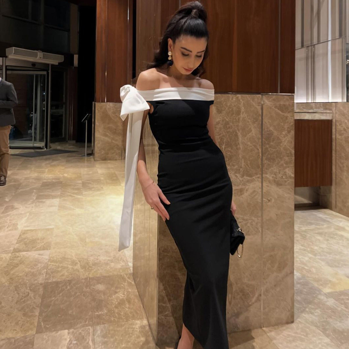 Simms Maxi Dress Black