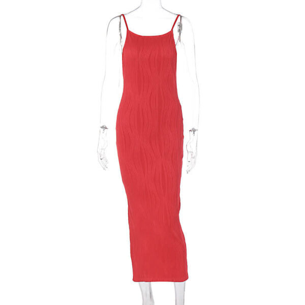 Blair Midi Dress Red