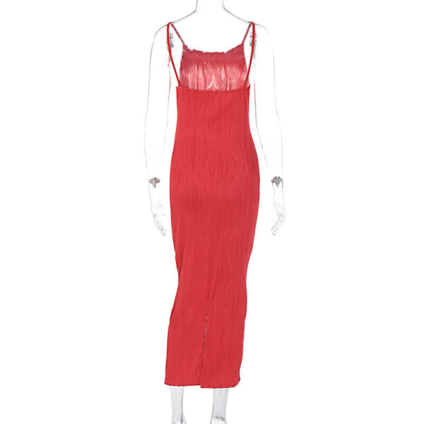 Blair Midi Dress Red