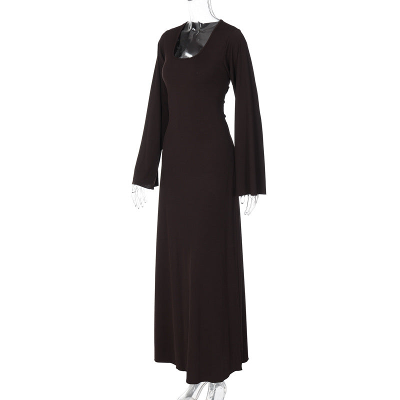 Elizabeth Maxi Dress Brown
