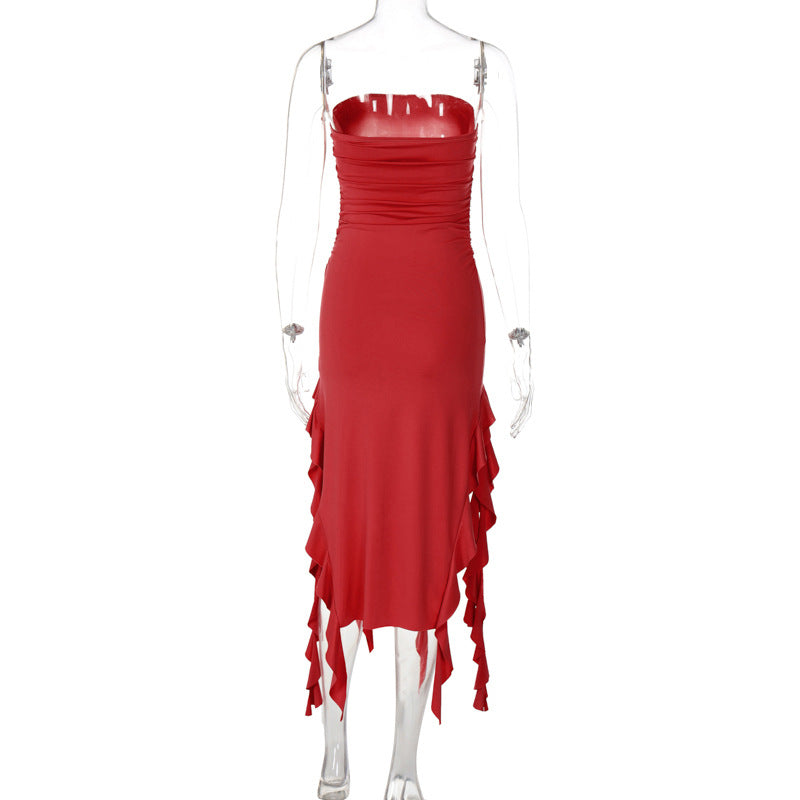 Aliza Mini Dress Red