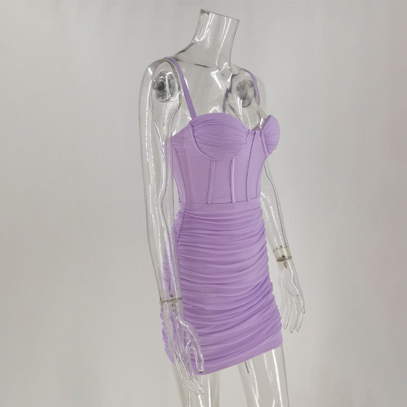 Cupid's Dream Mini Dress Purple