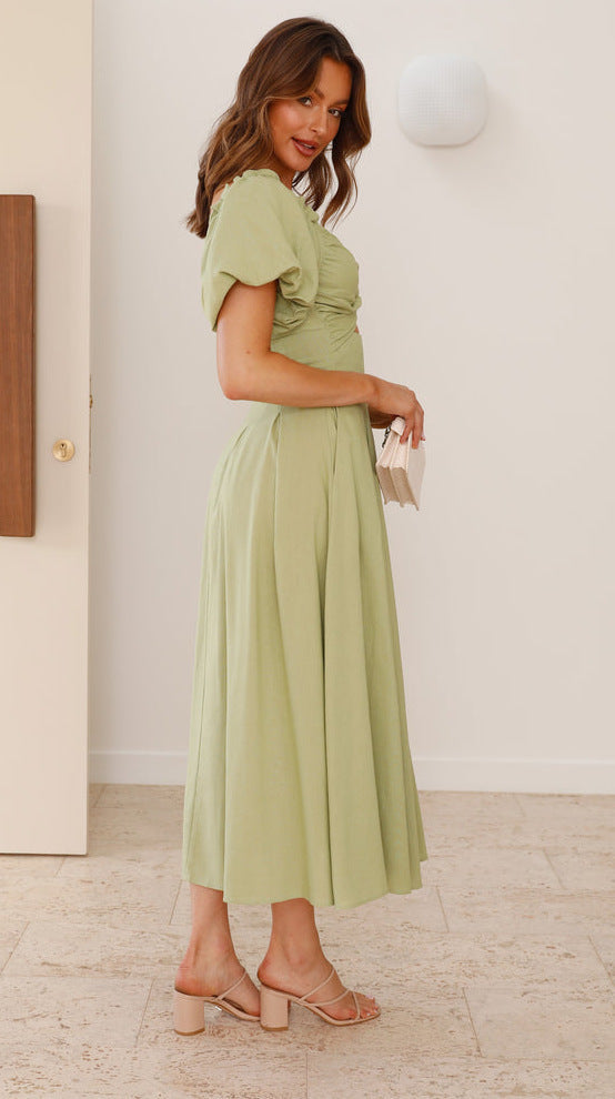 Algar Dress Green