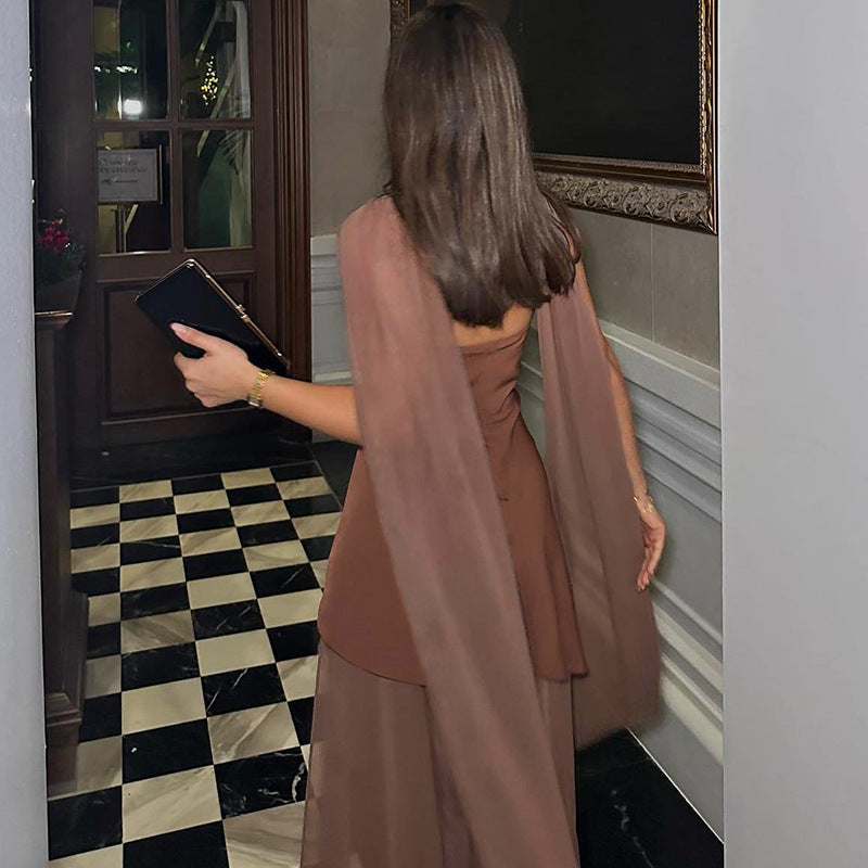 Carbon Dress Brown