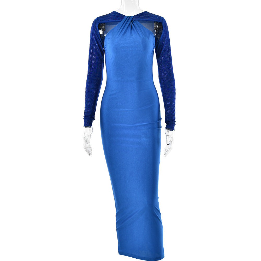 Ciara Maxi Dress Blue