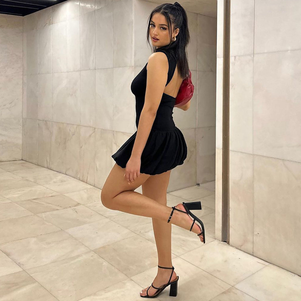 Bliss Mini Dress Black