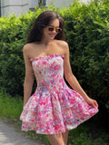 Rania Elegant Frilled Dress