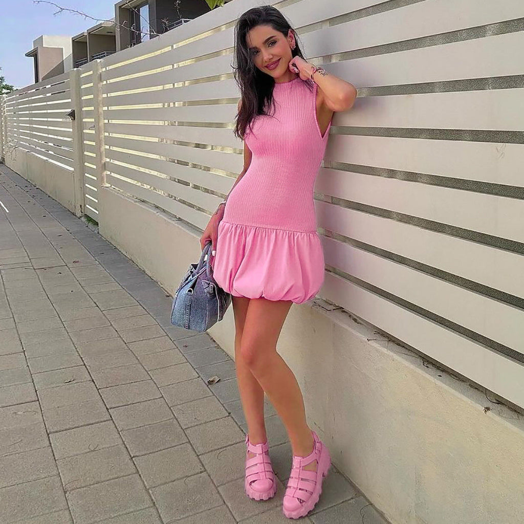Bliss Mini Dress Pink
