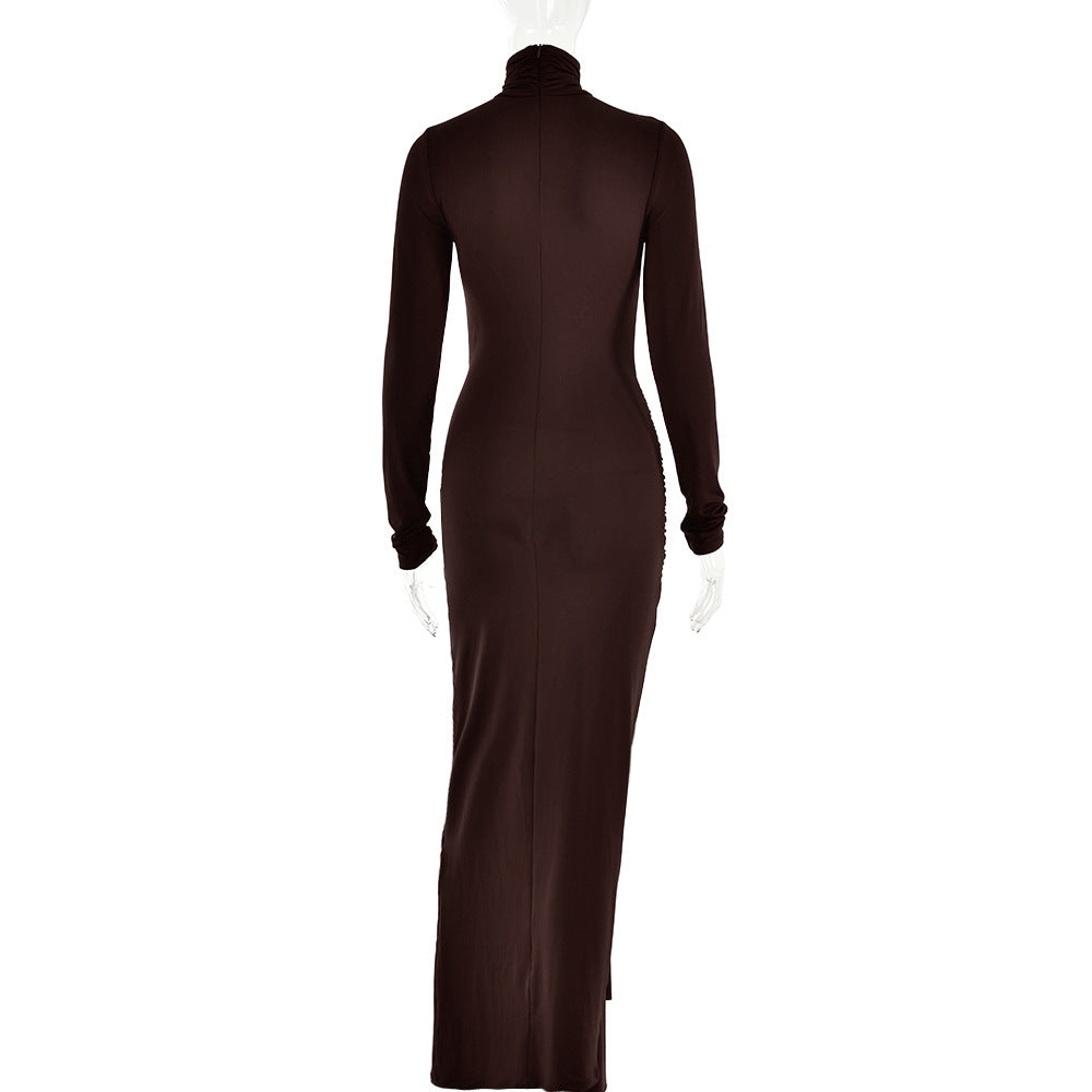Roma Maxi Dress Brown