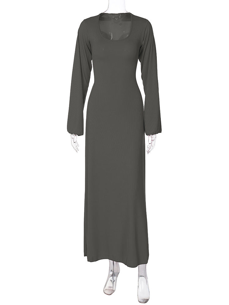 Elizabeth Maxi Dress Grey