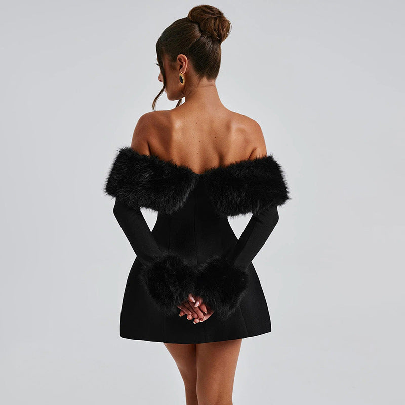Carnival Mini Dress Black