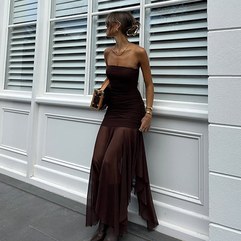 Felipe Dress Brown