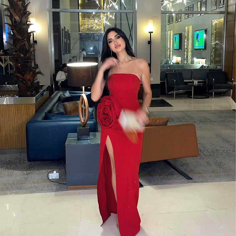 Fleming Maxi Dress Red