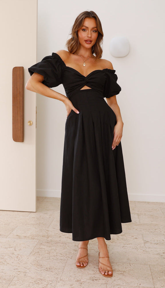 Algar Dress Black