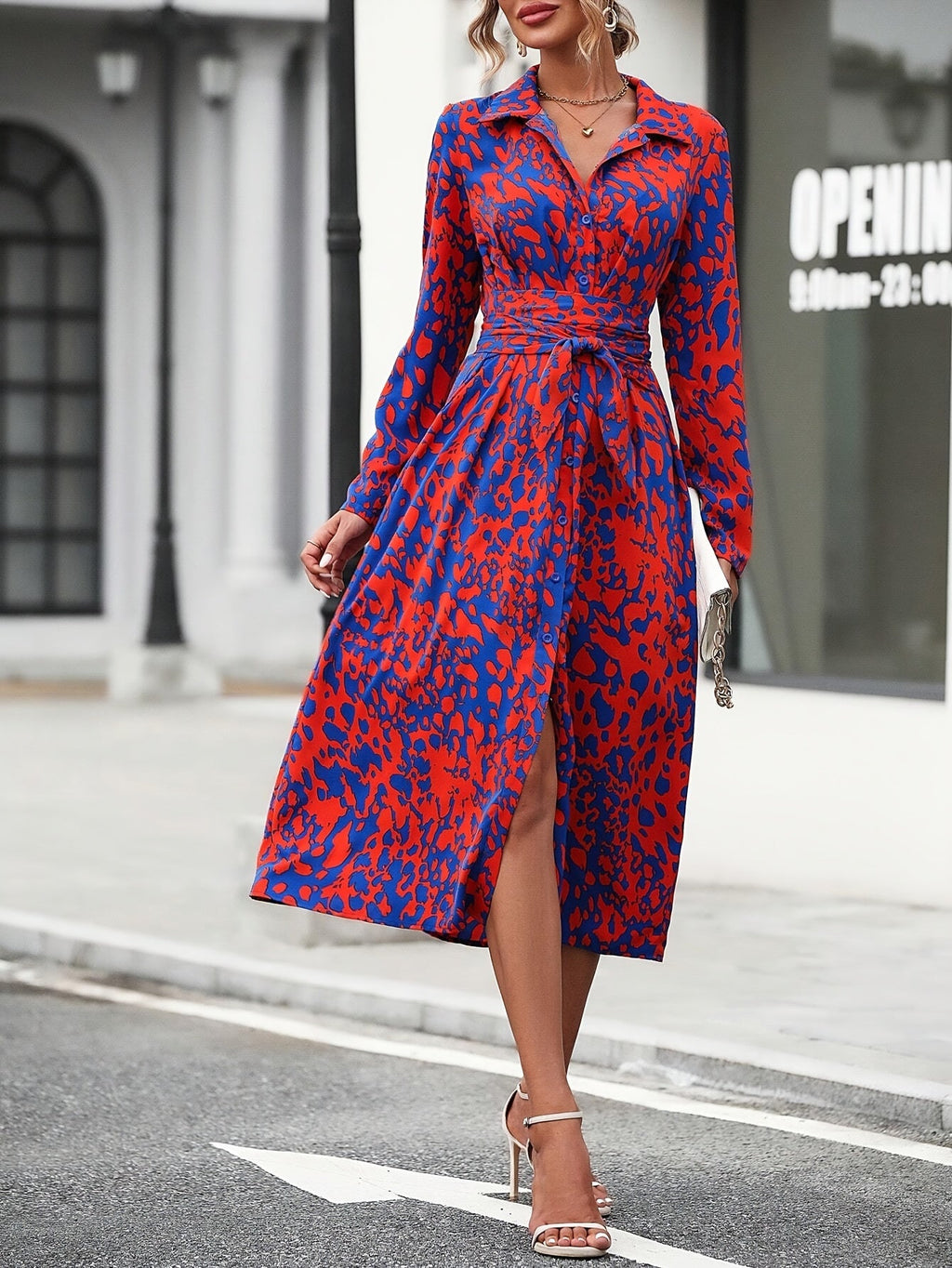 Valentina | Elegant Shirt Dress