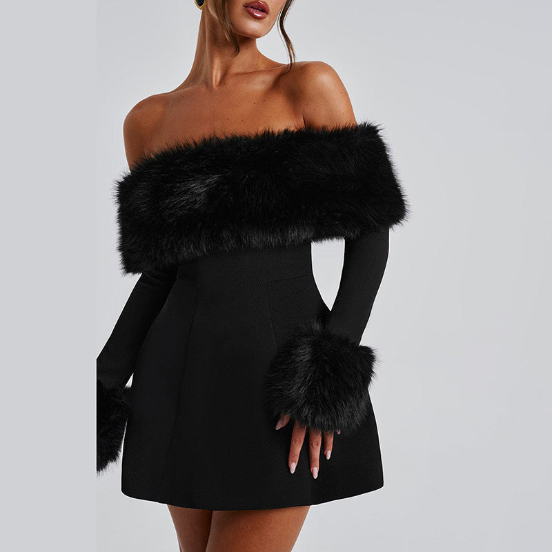 Carnival Mini Dress Black