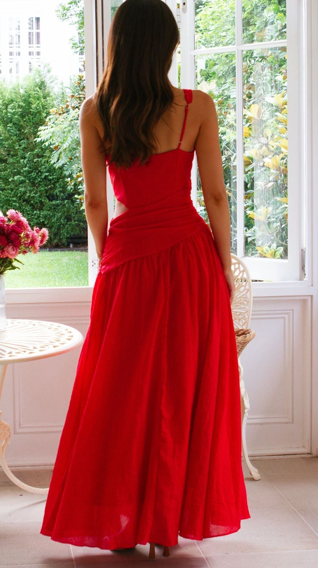 Cherry Dream Dress Red