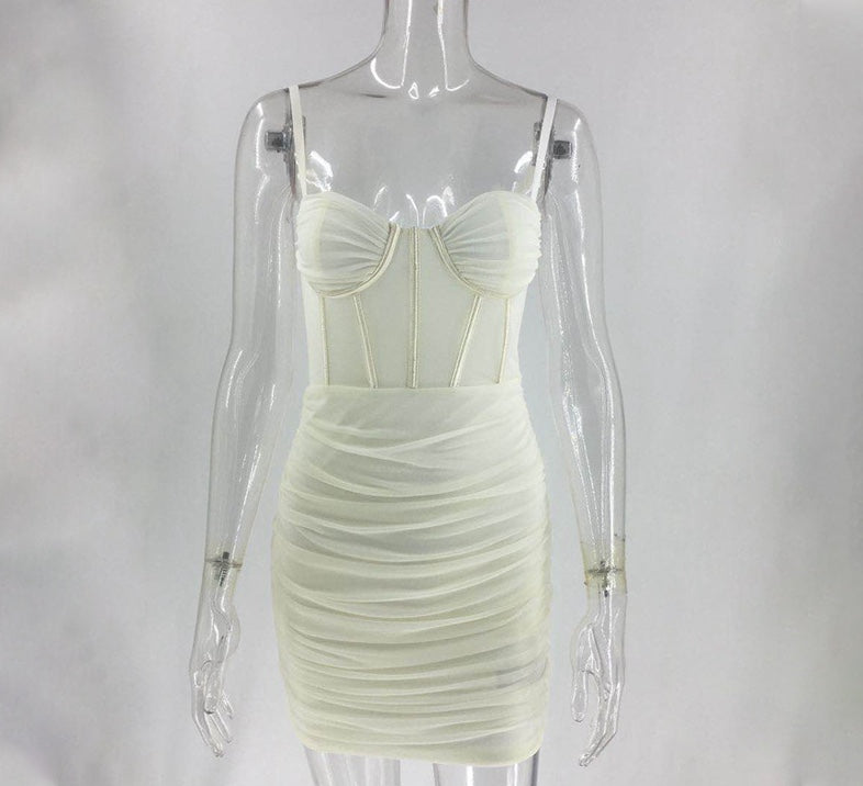 Cupid's Dream Mini Dress Off White